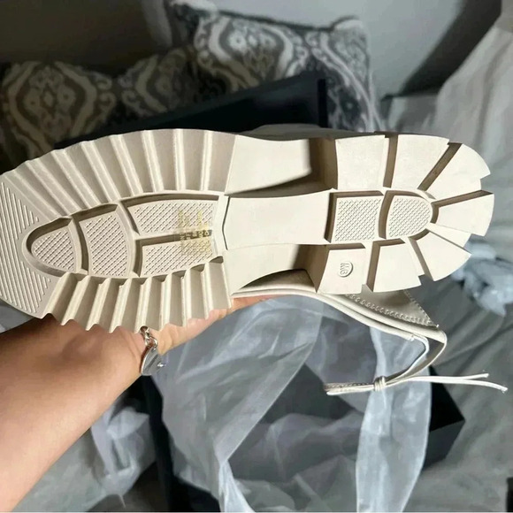 Fashion to figure women’s over the knee boots cream color size 9W nib - Picture 5 of 14